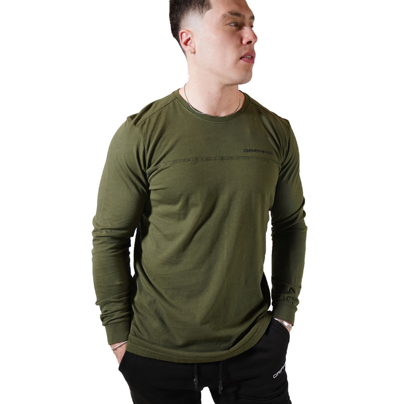 LONG SLEEVE CREW NECK T SHIRTS